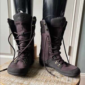 Xero minimalist brown Mika boots
